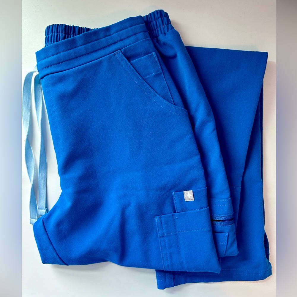 Figs Women's Royal Blue Yola™ - Skinny Scrub Pants, XSR